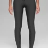Airlift Light Speed-tights med høy midje – antrasitt