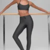 Airlift Light Speed-tights med høy midje – antrasitt