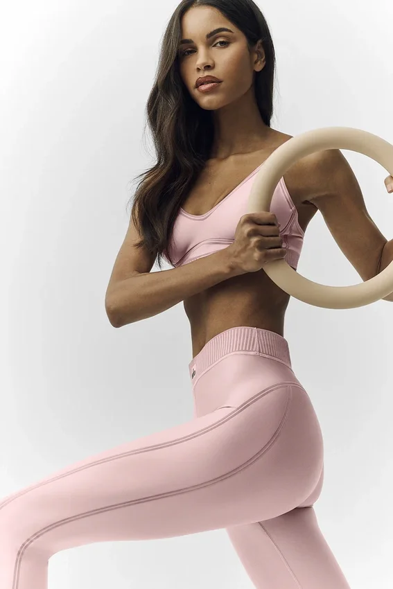 Airlift Line up Mirage 7/8 Tights – rosa champagne