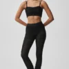 Airlift Mesh Cherish-tights med High-Waist – svart