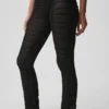 Airlift Mesh Cherish-tights med High-Waist – svart