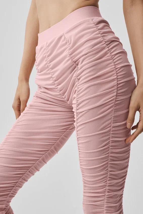 Airlift Mesh Cherish-tights med High-Waist – Vintage Pink