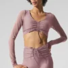 Airlift Mesh Divine langermet BH – Smoky Quartz