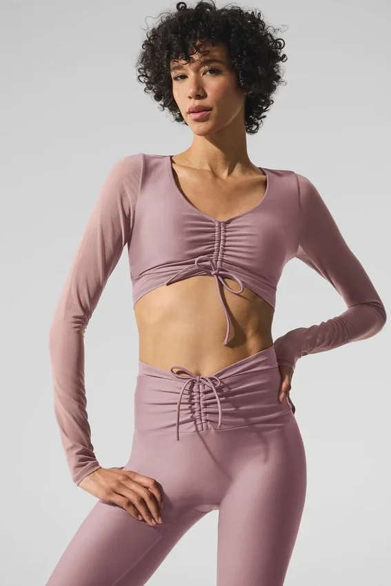 Airlift Mesh Divine langermet BH – Smoky Quartz