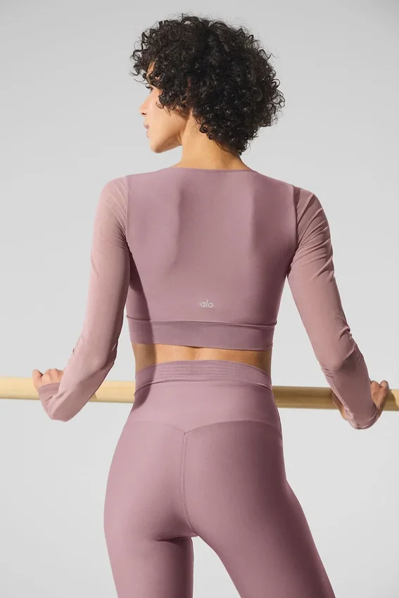 Airlift Mesh Divine langermet BH – Smoky Quartz