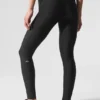 Airlift Mesh High-Waist Divine Tights – svart