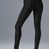 Airlift Mesh-serien: High-Waist Tights – svart