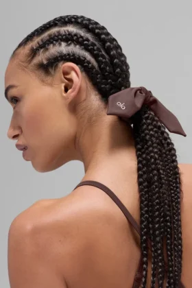 Airlift Rhythm-scrunchie – Brownstone