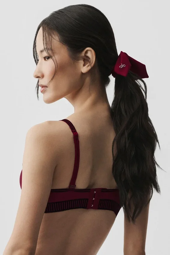 Airlift Rhythm Scrunchie – Summer Romance Red