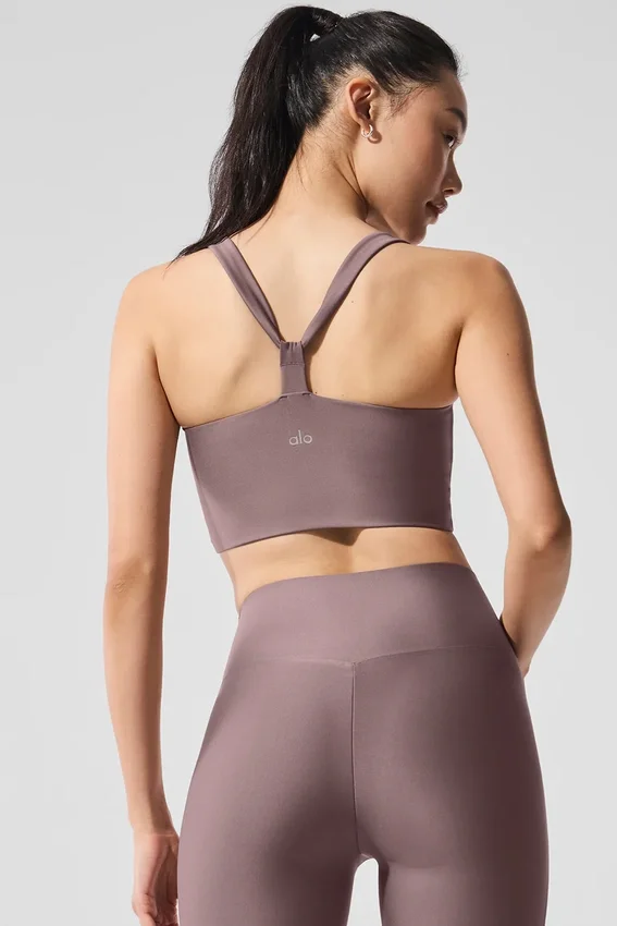 Airlift Sleek Bra Singleter – Mushroom