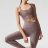 Airlift Sleek Bra Singleter – Mushroom