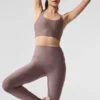 Airlift Sleek Bra Singleter – Mushroom