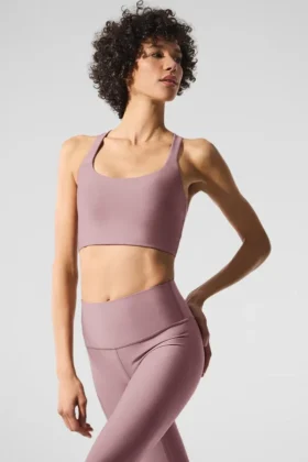 Airlift Sleek Bra Singleter – Smoky Quartz