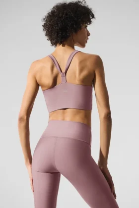 Airlift Sleek Bra Singleter – Smoky Quartz