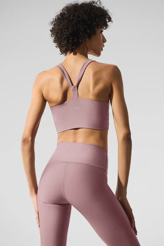 Airlift Sleek Bra Singleter – Smoky Quartz