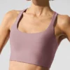 Airlift Sleek Bra Singleter – Smoky Quartz