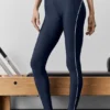 Airlift Speedwork-tights med høy midje og 7/8-lengde – Navy