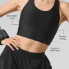 Airlift Super Sleek BH-tank – svart