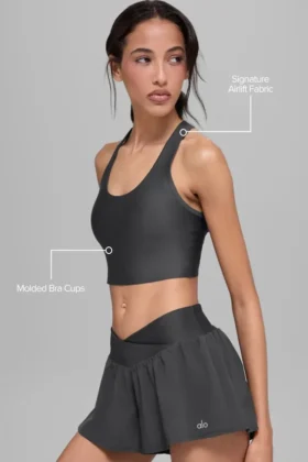 Airlift Super Sleek Bra Tank – antrasitt