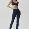 High-Waist Airlift Legging – Navy