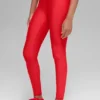 Airlift Winter Warm High-Waist Tights – knallrød