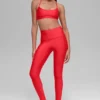 Airlift Winter Warm High-Waist Tights – knallrød