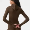 Airlift Winter Warm Hooded Runner – Espresso