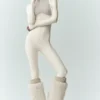 Airlift Winter Warm Mesh Ski Time langermet – Ivory