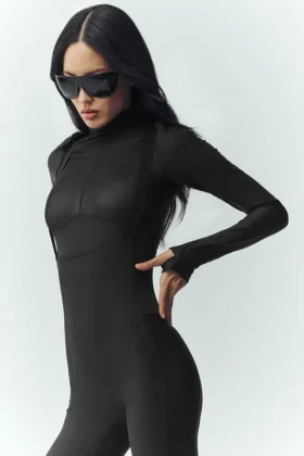 Airlift Winter Warm Mesh Ski Time Langermet – Svart