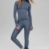 Airlift Winter Warm Radiant jakke med full glidelås – Bluestone