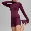 Airlift Winter Warm Radiant jakke med full glidelås – Burgundy