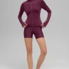 Airlift Winter Warm Radiant jakke med full glidelås – Burgundy