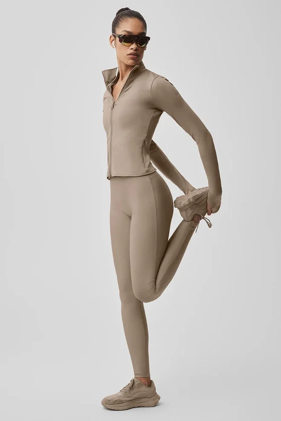 Airlift Winter Warm Radiant jakke med full glidelås – Gravel