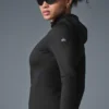 Airlift Winter Warm Runner med hette – svart