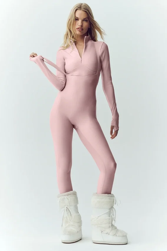 Airlift Winter Warm Ski Time langermet – Pink Champagne