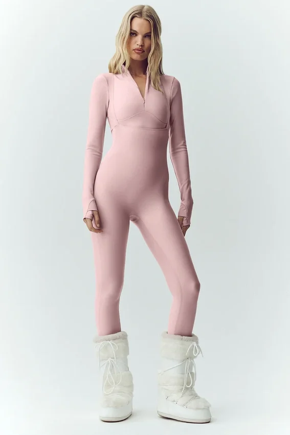 Airlift Winter Warm Ski Time Smekke – Pink Champagne