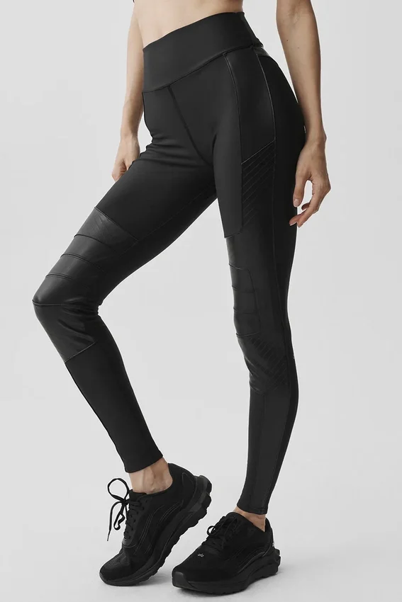 Airlift Winter Warm Supermoto High-Waist Tights – svart