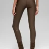 Airlift Winter Warm tights with high-waist design – Espresso