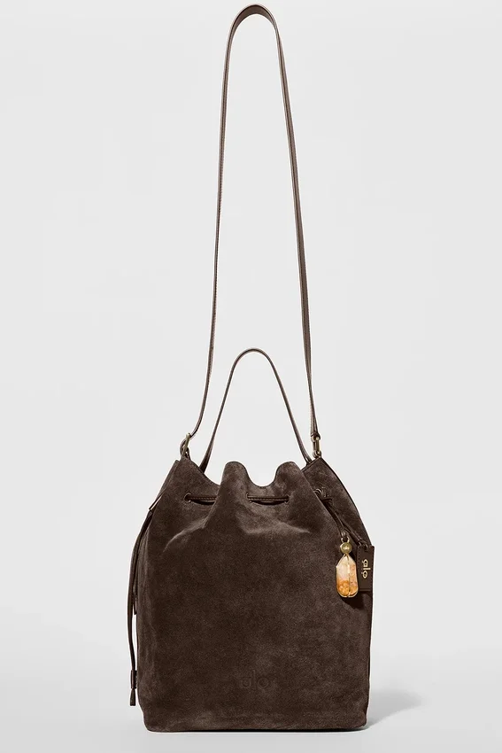 Alo Balance Bucket – Espresso-suede