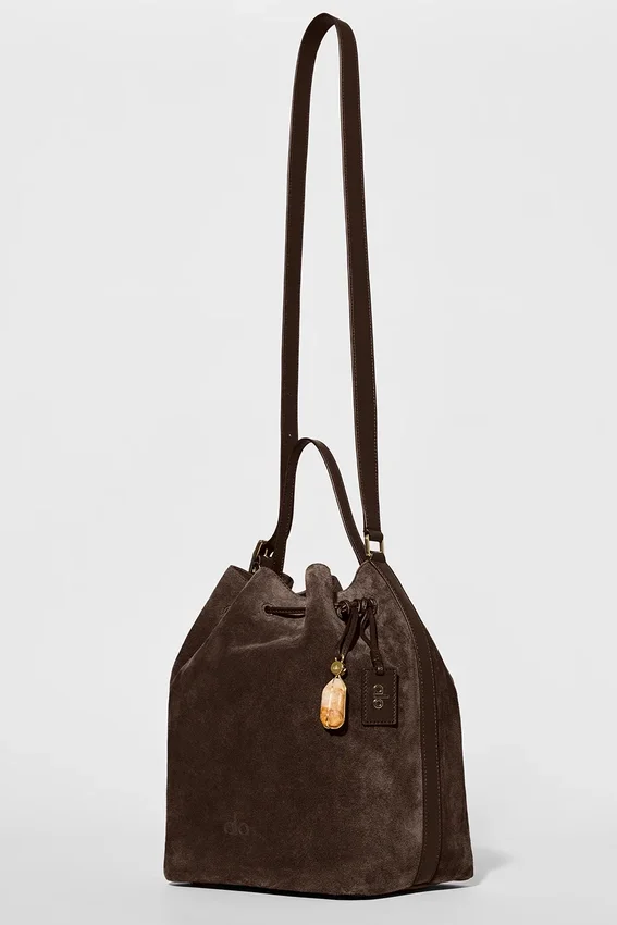 Alo Balance Bucket – Espresso-suede