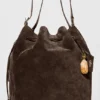 Alo Balance Bucket – Espresso-suede