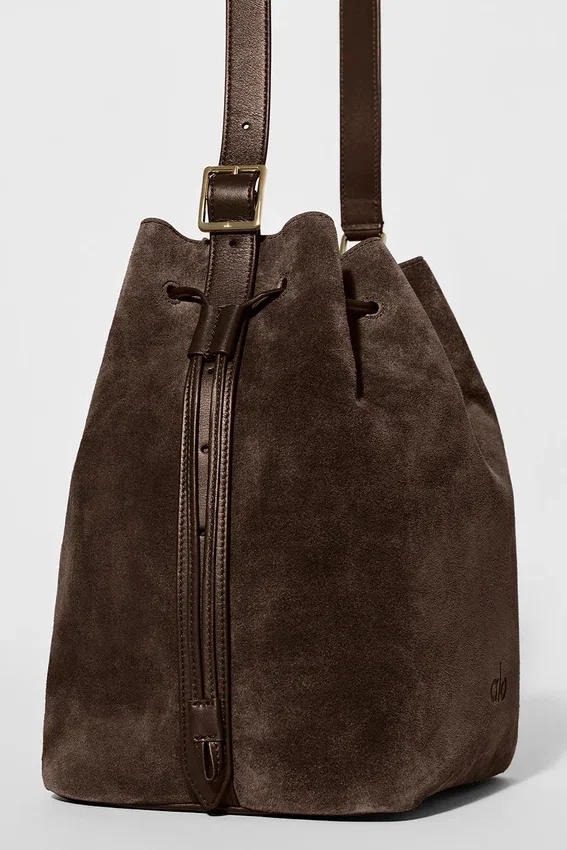 Alo Balance Bucket – Espresso-suede