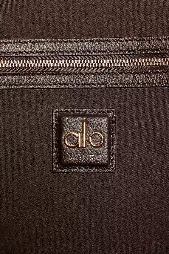 Alo Daily Voyage – Espresso-lær
