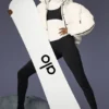 Alo Glacier Snowboard – svart/hvit