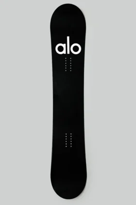 Alo Glacier Snowboard – svart/hvit