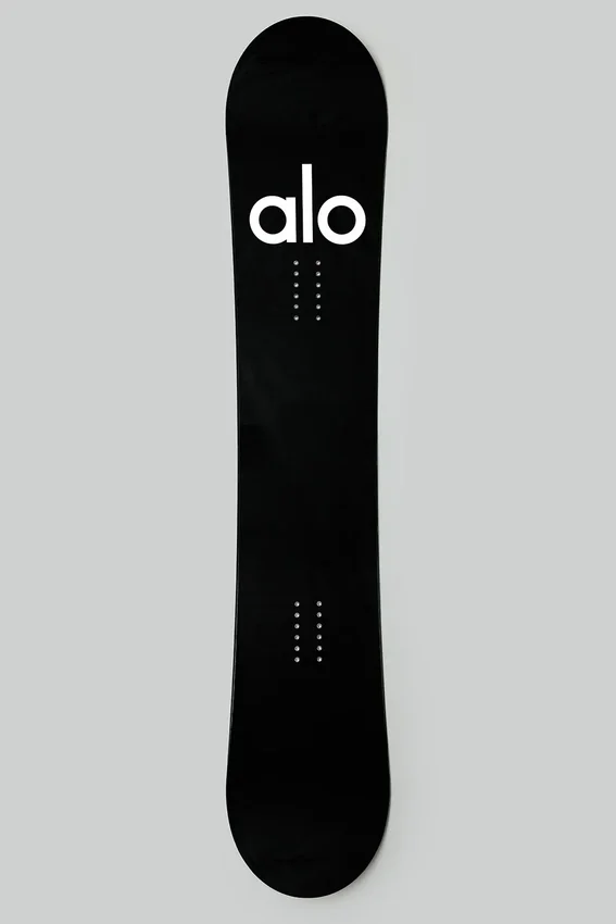 Alo Glacier Snowboard – Svart/Svart