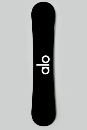 Alo Glacier Snowboard – Svart/Svart