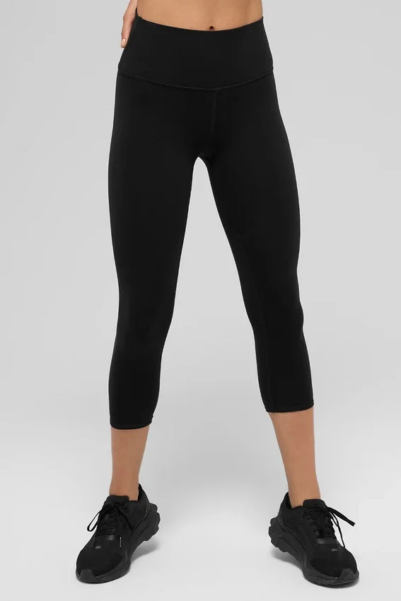Alo High-Waist Airbrush Capri | Tights for kvinner