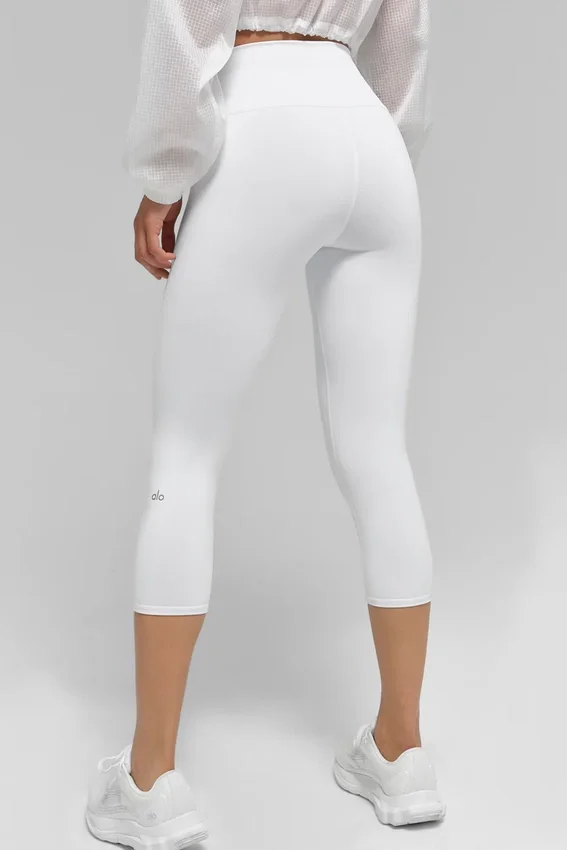 Alo High-Waist Airbrush Capri | Tights for kvinner
