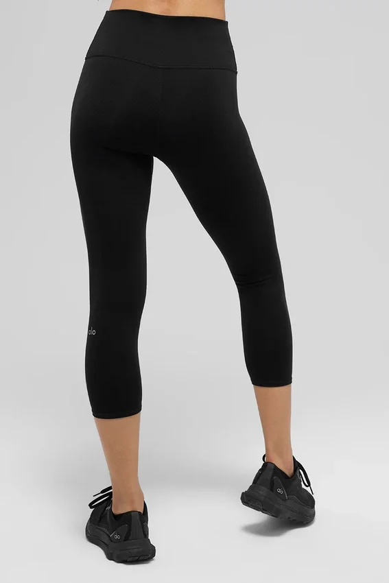 Alo High-Waist Airbrush Capri | Tights for kvinner